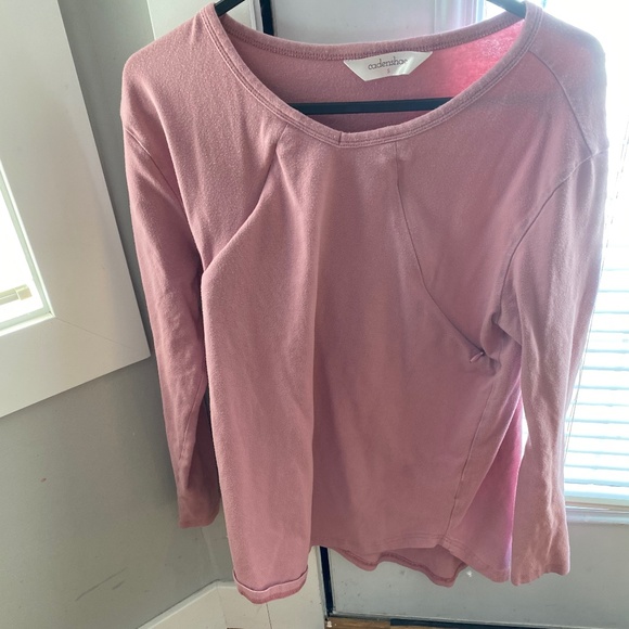 Cadenshae Maternity and Breastfeeding Cruise Long Sleeve - Picture 1 of 3